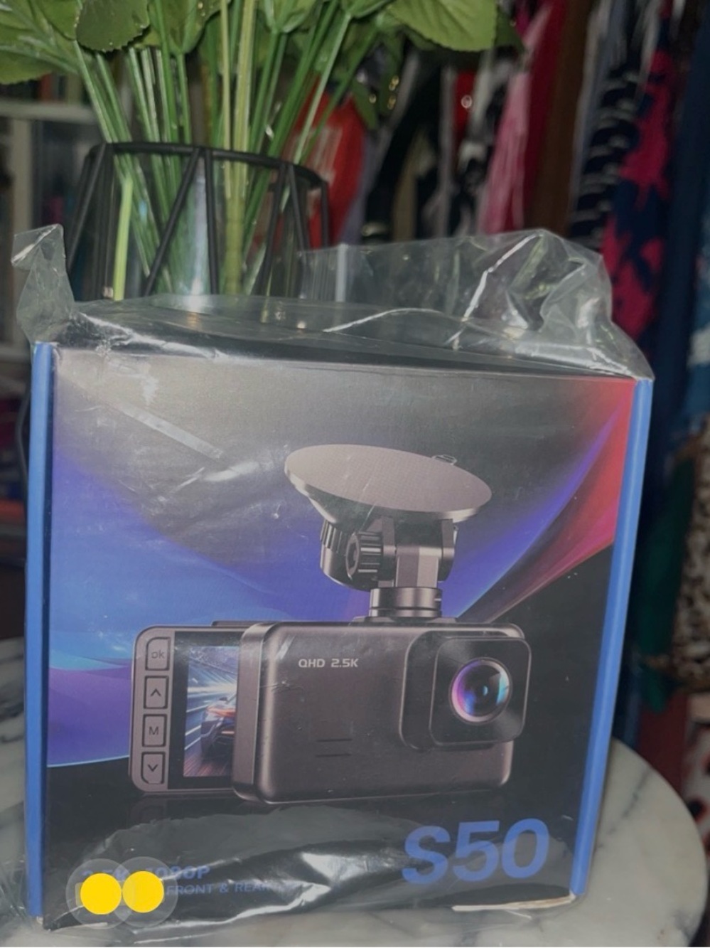 S50 QHD 2.5K Dash Camera - Black